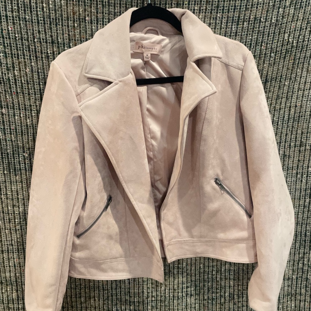 Philosophy Suede Jacket